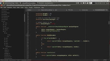Sublime Text 2 For PHP Development: Software Archaeology Using CTags