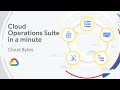 Cloud Operations Suite in a minute