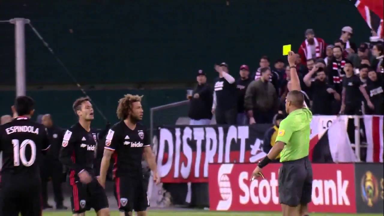 Yellow Card DCU No. 7 Marcelo SARVAS @marcelosarvas | @dcunited @Club_Queretaro 