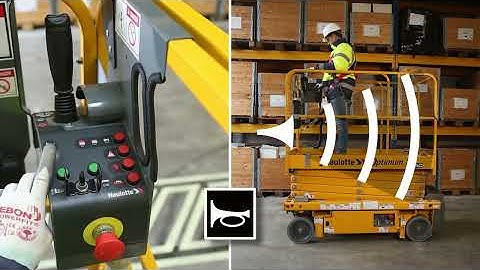 Controls overview - Haulotte OPTIMUM 8 Slab scissor lifts - DE