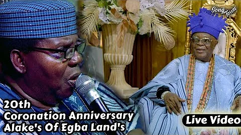Sir Ebenezer Obey At Alake Of Egba Land's 20th Coronation Anniversary | Song Town 