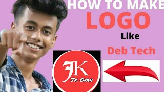 How To Make Logo Like Deb Tech Deb Tech Jaisa Logo Kaise Banaye In Android