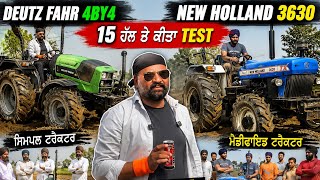 DEUTZ - FAHR / NEW HOLLAND 3630 4BY4 / TESTING BY JAGGA TRACTOR BOSS