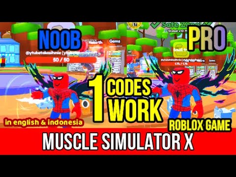 Strong Muscle Simulator X Codes – Roblox November 2023 