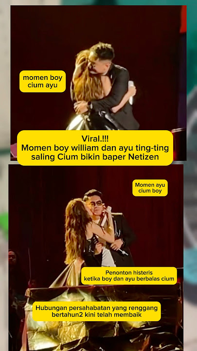 Ayu ting-ting dan boy william di konser ayu #ayutingtingviral #boywillam #konser #fyp #fypyoutube