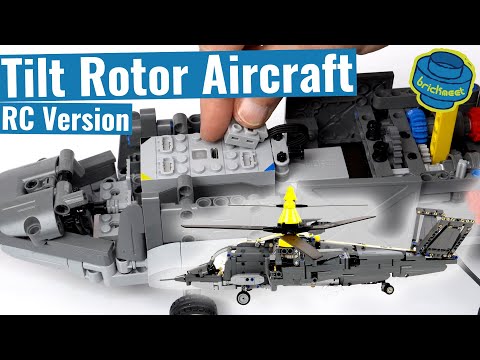 Is it a Helicopter? Tilt Rotor Aircraft – CaDA C61076W (Speed Build Review)