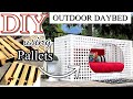 HOW TO Turn Pallets Into A DAYBED! DIY DAYBED| Amazing Way To Use Wood Pallets!