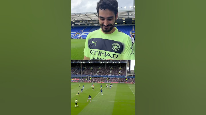 Gundogan watches his NO-LOOK stunner 👏🕵️‍♂️