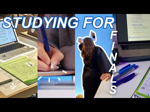 VLOG | étudier pour les examens en tant qu'étudiante en communication 💻📚👩🏻‍💻