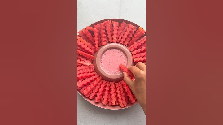 Watermelon Fries | FeelGoodFoodie