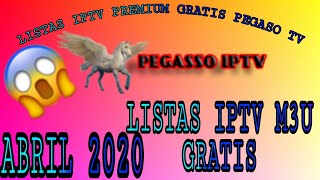 Lista iptv pegaso TV premium abril 2020 gratis mas de 2000 canales hd screenshot 4