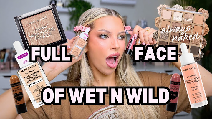 Full Face Using Only Wet n Wild Makeup: Nothing OVER $10! #affordablemakeup #drugstoremakeup