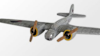 Avia B-71 / Tupolev SB-2 RC EPP model