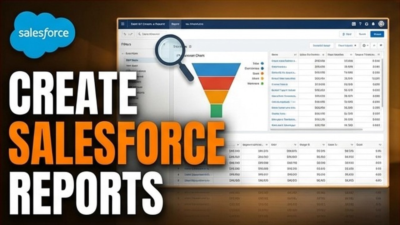 How to Create a Report in Salesforce (Step-by-Step) - YouTube