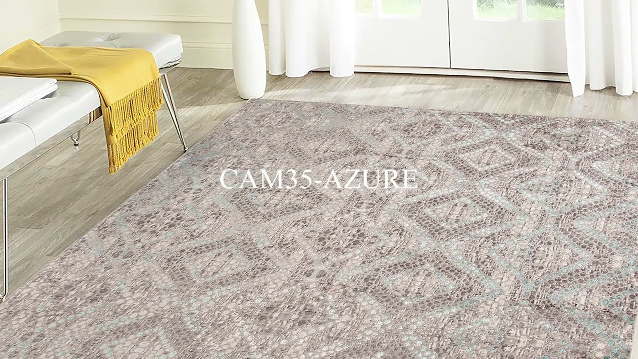POWER-LOOM RUGS | CAM-35 AZURE