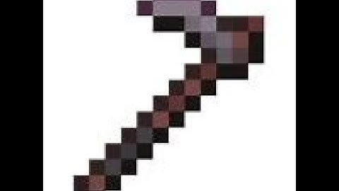 breaking a netherite hoe