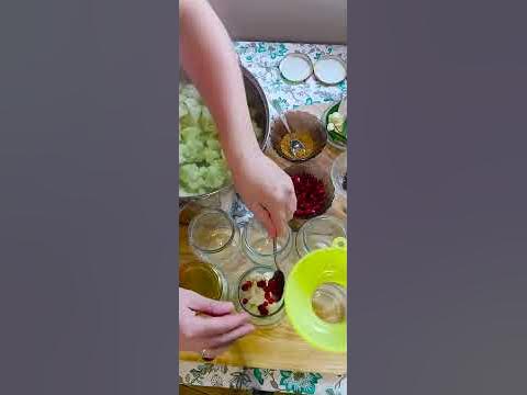 Цветная капуста на Зиму! Простой и очень вкусный рецепт! - YouTube