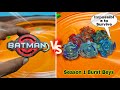 Nut BatBolt Beyblade Vs Season 1 Beyblade Burst battle will it survive | Power of Batman🦇🦇 Bey