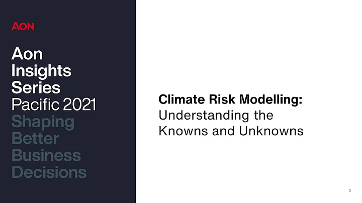 Climate Risk Modelling: Understanding the Knowns and Unknowns - DayDayNews