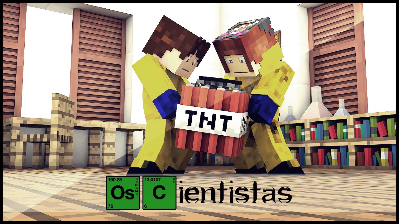 Minecraft: Os Cientistas #14 - Uma BOMBA no Laboratorio !! server de minecraft laboratorio