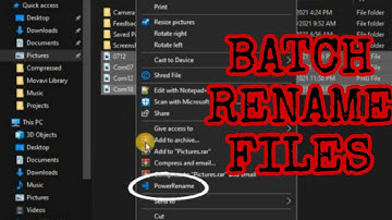 How to Easily Batch Rename Files on Windows 10