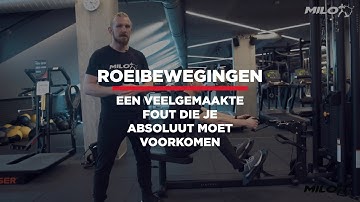 Techniek Video: maak deze fout niet bij roeibewegingen.