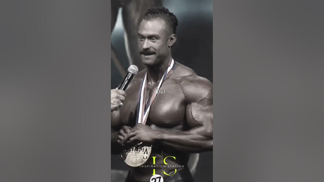 CBUM's speech after winning Mr. Olympia Motivational speech YouTube