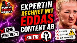 NUTZLOS? KLATSCHE für Edda! EXPERTIN RECHNET MIT „Content“ ab! KEIN MEHRWERT?