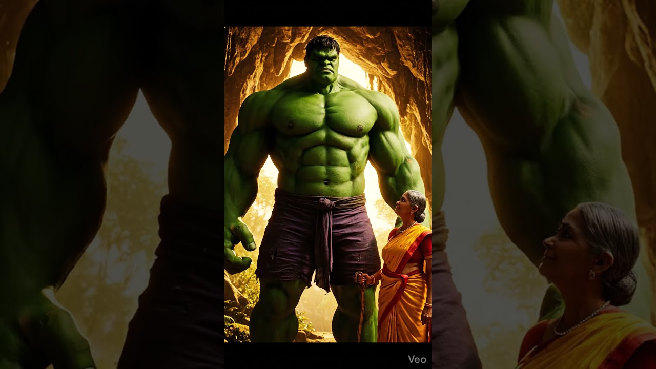 🔥 HULK – When Power Meets Rage! 🔥Witness the unstoppable force of the Hulk in this realistic, cinema