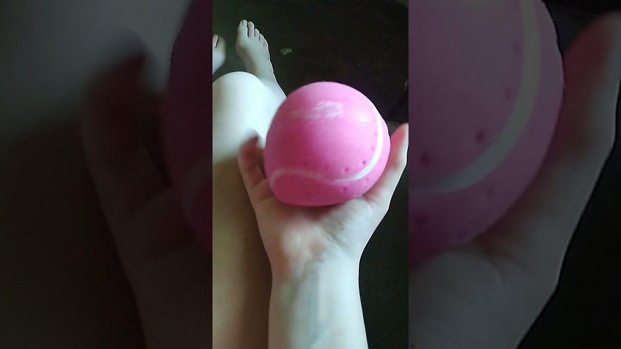 Tennis ball squishy ASMR YouTube