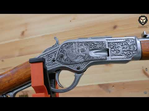 Макет винтовки Winchester 73 Denix D7/1253G (ММГ, сталь)  видео обзор 4k