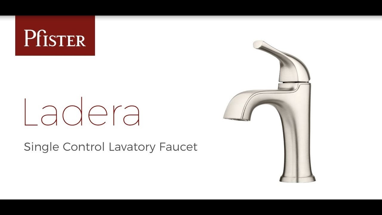 Installing A Ladera 1 Handle Single Control Bath Faucet Youtube