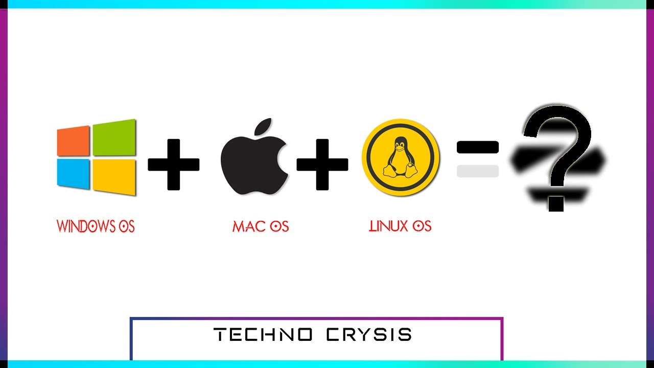 WINDOWS OS + MAC OS + LINUX OS = ? - YouTube