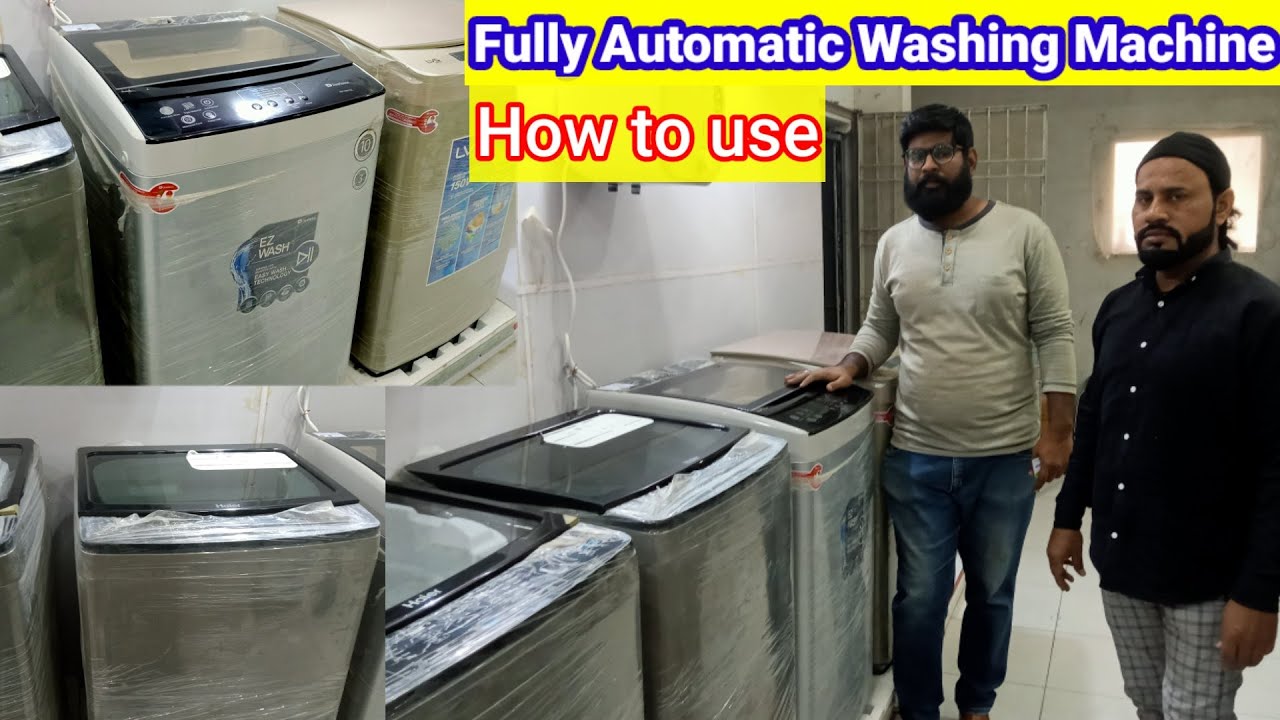 Fully Automatic Washing Machine |Haier Dawlance  | how to use complete review price