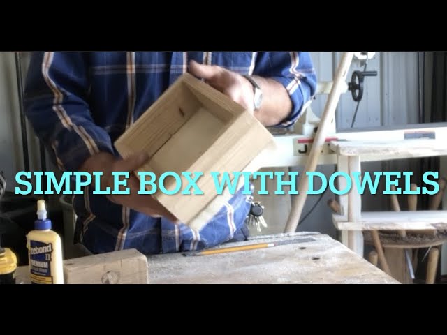 How to Make a Simple Wooden Box on a Table Saw 