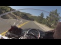 Yamaha R6 crash flying off the mountain