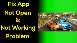 Fix Turbo Driving Racing 3D App Not Working / "Turbo Driving Racing 3D" Not Open Problem in Android screenshot 1