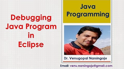 Debugging Java Program in Eclipse