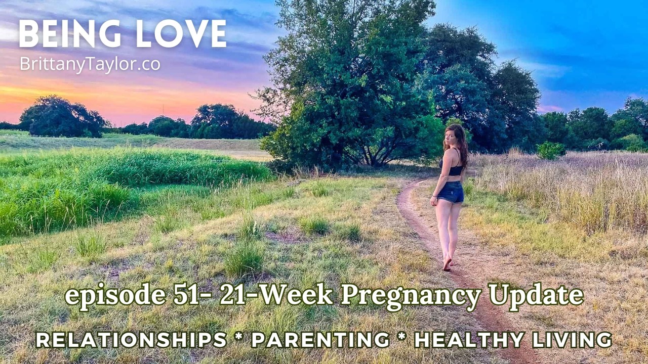 21-Week Pregnancy Update - anterior placenta, turn on, touch, migraines and more #51 (podcast)
