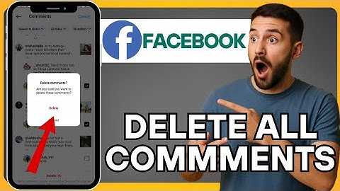 How to Delete all Your Comments on Facebook in one Click (2025)