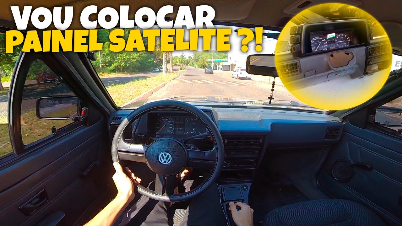 PAINEL SATELITE NO GOL QUADRADO ? VOU COLOCAR ?!