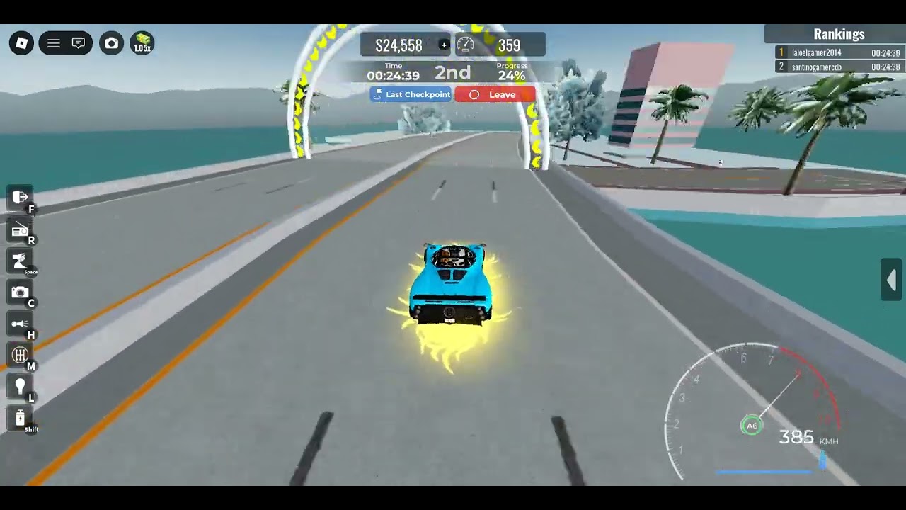 Luchan para ver quien es el mejor