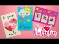 DIY: 3 Tarjetas para tu NOVIO - SAN VALENTÍN