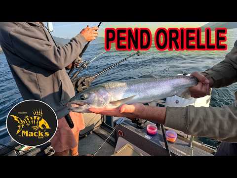 Techniques For Lake Pend Orielle Kokanee and Kamloops Rainbow Trout