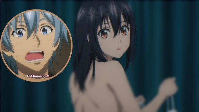 Asagi confesses her love to kojo, strike the blood S5 ep.2