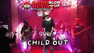 Mendung Tanpo Udan - Ndarboy Genk (cover) by Child Out | Indienesia Blow Up | at Atap Coffee