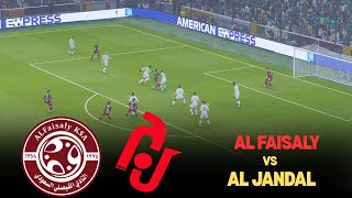 Live Al Faisaly Vs Al Jandal Saudi Division 1 Full Match Simulation Gaming Video