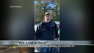 Clayton fire chief dies from COVID-19