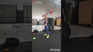 Niki polixronaki | athens throwdown 2026| scaled women wod 26.2 (no audio)