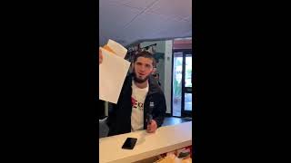 Unboxing Fan Mail with Islam Makhachev pt #3 at AKA GYM
